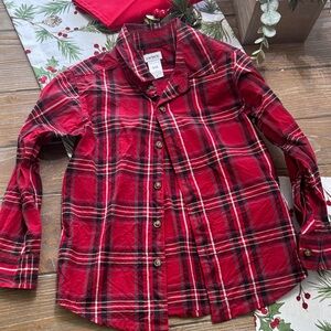 Lot of 4 Carter's Boys size 5T button down shirts